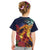 Hawaii Kilauea Big Islands Kid T Shirt Pele Goddess With Tropical Flowers