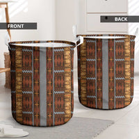 Malo e Lelei Tonga Laundry Basket Tongan Ngatu Tapa Cloth - Polynesian Pride