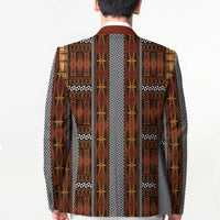 Malo e Lelei Tonga Blazer Tongan Ngatu Tapa Cloth - Polynesian Pride