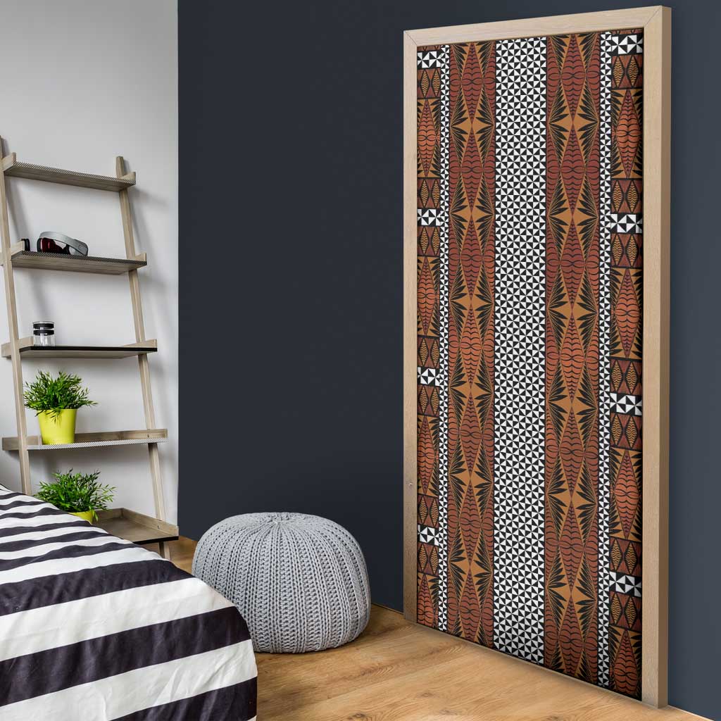 Malo e Lelei Tonga Door Cover Tongan Ngatu Tapa Cloth - Polynesian Pride
