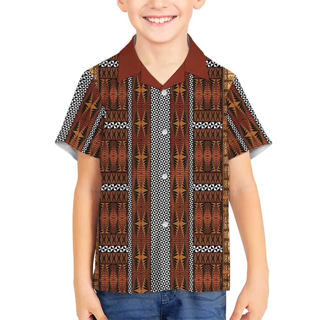 Malo e Lelei Tonga Hawaiian Shirt Tongan Ngatu Tapa Cloth - Polynesian Pride