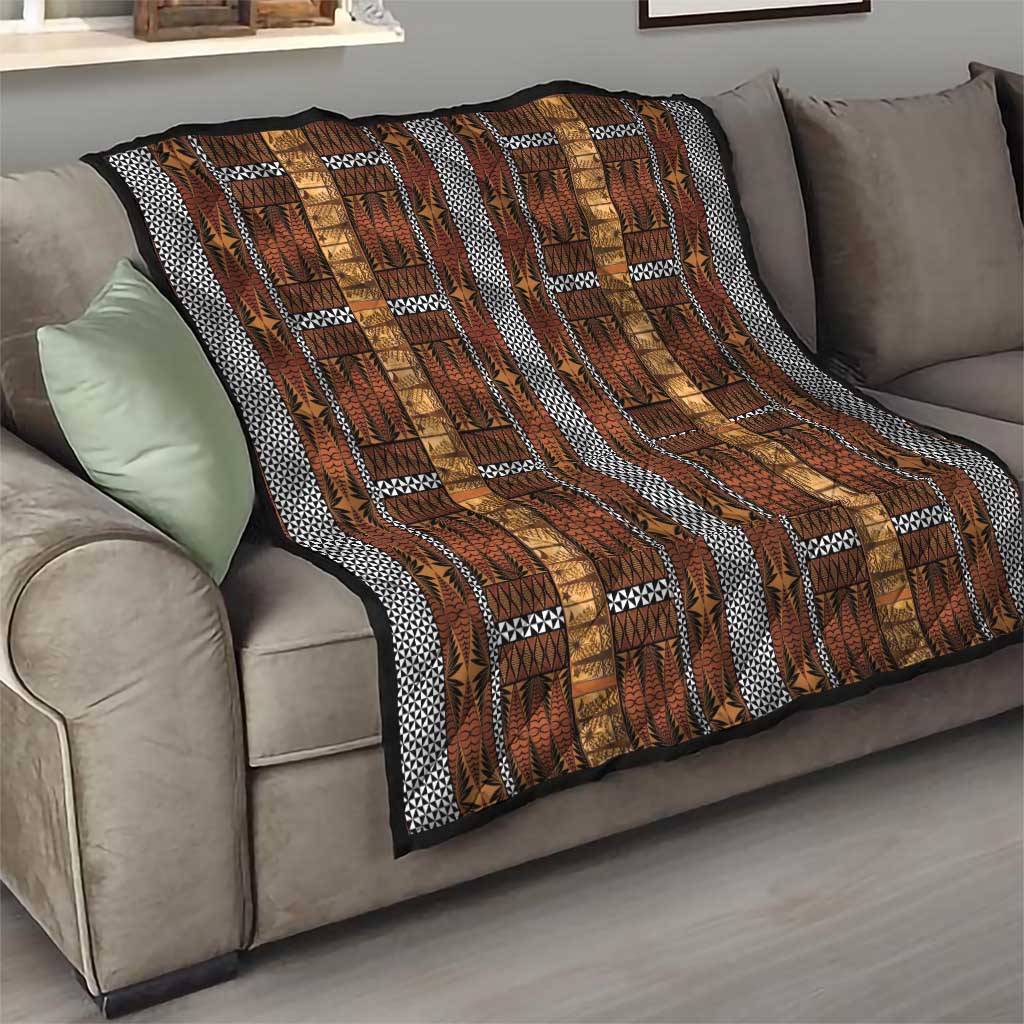 Malo e Lelei Tonga Quilt Tongan Ngatu Tapa Cloth - Polynesian Pride