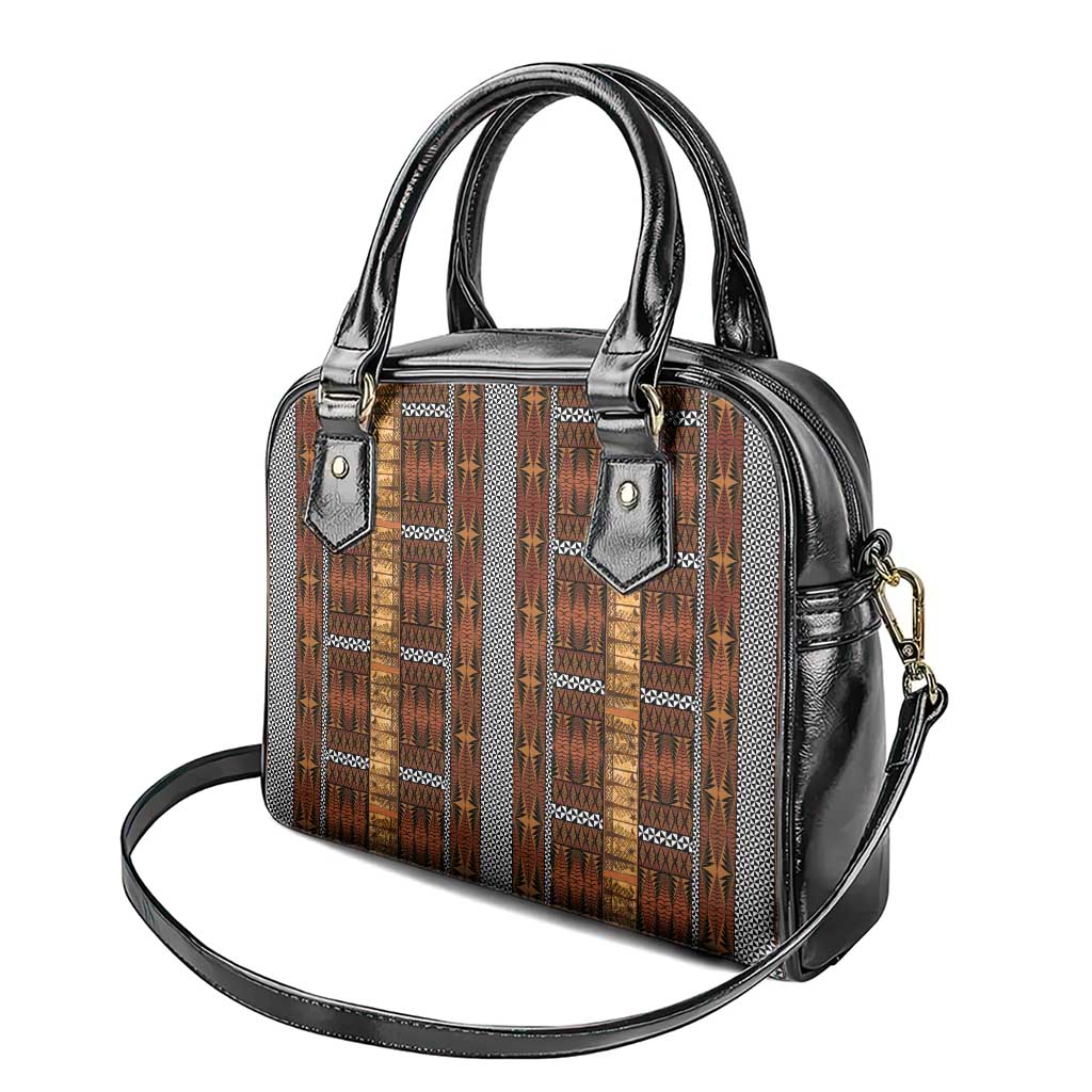 Malo e Lelei Tonga Shoulder Handbag Tongan Ngatu Tapa Cloth - Polynesian Pride
