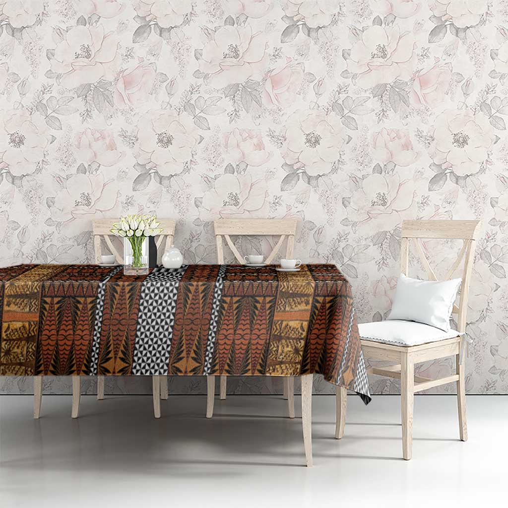 Malo e Lelei Tonga Tablecloth Tongan Ngatu Tapa Cloth - Polynesian Pride