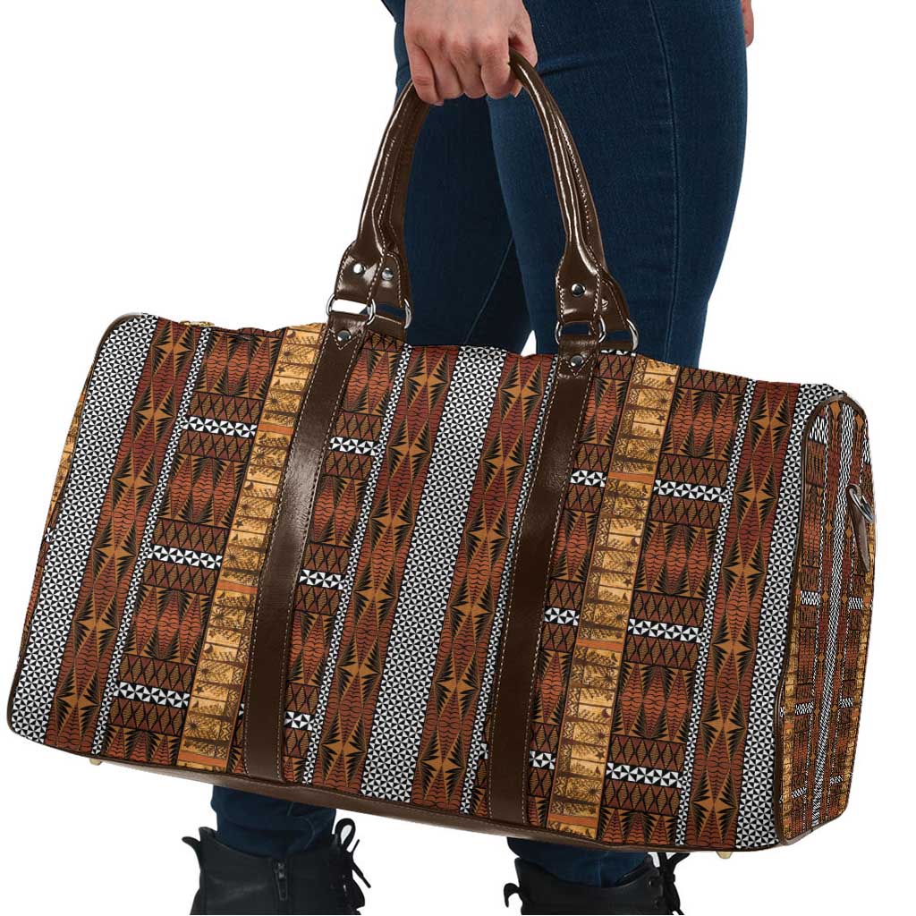 Malo e Lelei Tonga Travel Bag Tongan Ngatu Tapa Cloth - Polynesian Pride