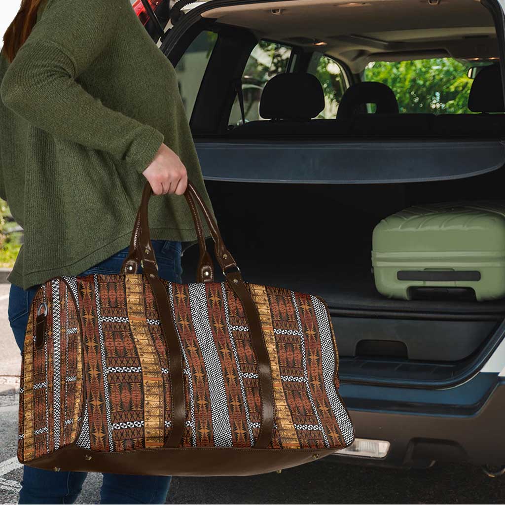 Malo e Lelei Tonga Travel Bag Tongan Ngatu Tapa Cloth - Polynesian Pride
