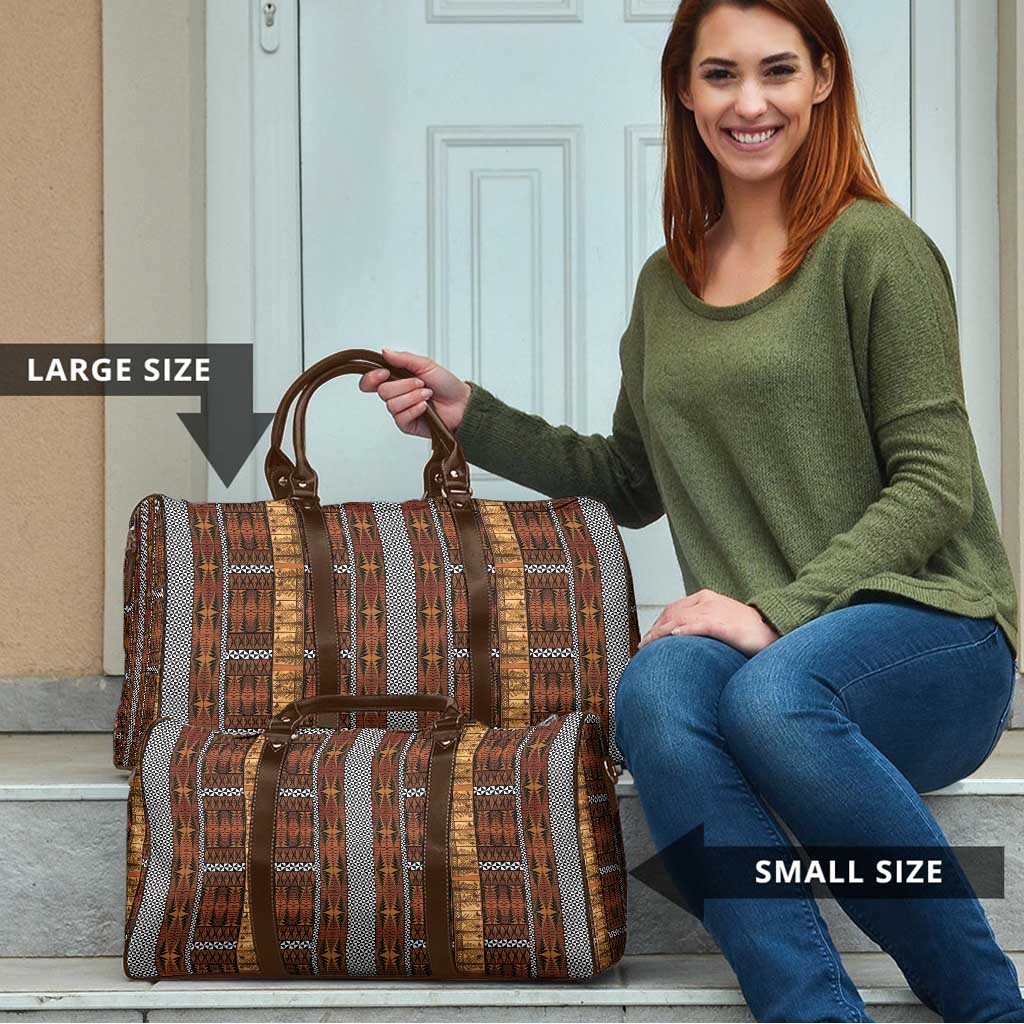 Malo e Lelei Tonga Travel Bag Tongan Ngatu Tapa Cloth - Polynesian Pride