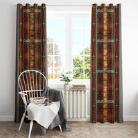 Malo e Lelei Tonga Window Curtain Tongan Ngatu Tapa Cloth - Polynesian Pride