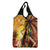 Aloha Hawaii Women's Day Grocery Bag Hula Girl With Sunset Vibes