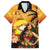 Aloha Hawaii Women's Day Hawaiian Shirt Hula Girl With Sunset Vibes LT14 Yellow - Polynesian Pride