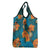 Hawaii Luau Party Grocery Bag Dancing Girl Tropical Flowers