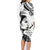 New Zealand Women's Day Family Matching Long Sleeve Bodycon Dress and Hawaiian Shirt Aotearoa Kia Whakapumau Te Mana Wahine LT14 - Polynesian Pride