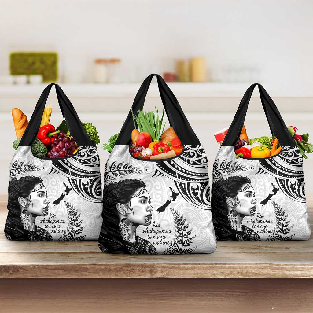 New Zealand Women's Day Grocery Bag Aotearoa Kia Whakapumau Te Mana Wahine