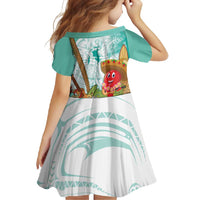 Hawaii Cinco de Mayo Family Matching Mermaid Dress and Hawaiian Shirt Chili Pepper Hula Girl Tropical Vibes LT14 - Polynesian Pride