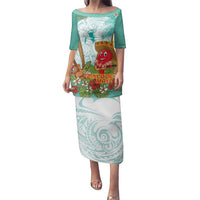 Hawaii Cinco de Mayo Family Matching Puletasi and Hawaiian Shirt Chili Pepper Hula Girl Tropical Vibes