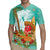 Hawaii Cinco de Mayo Rugby Jersey Chili Pepper Hula Girl Tropical Vibes