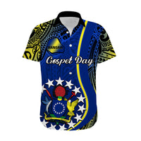 Polynesian Pride Cook Islands Hawaiian Shirt Mangaia Gospel Day Blue Version LT14 - Polynesian Pride