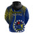 Polynesian Pride Cook Islands Hoodie Mangaia Gospel Day Blue Version LT14 - Polynesian Pride