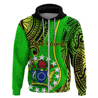 Polynesian Pride Cook Islands Hoodie Kuki Airani Coat of Arms LT14 - Polynesian Pride