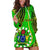 Polynesian Pride Cook Islands Hoodie Dress Kuki Airani Coat Of Arms LT14 - Polynesian Pride