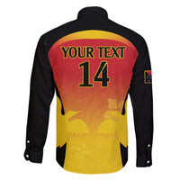 Custom Papua New Guinea Cricket Family Matching Puletasi and Hawaiian Shirt 2024 Go PNG LT14 - Polynesian Pride
