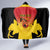 Custom Papua New Guinea Cricket Hooded Blanket 2024 Go PNG