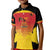 Custom Papua New Guinea Cricket Kid Polo Shirt 2024 Go PNG