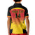 Custom Papua New Guinea Cricket Kid Polo Shirt 2024 Go PNG