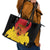 Custom Papua New Guinea Cricket Leather Tote Bag 2024 Go PNG