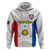 Philippines Rugby Hoodie Pacific Pilipinas Go Tamaraws LT14 White - Polynesian Pride