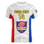 Personalised Philippines Rugby Women V Neck T Shirt Pacific Pilipinas Go Tamaraws LT14 - Polynesian Pride