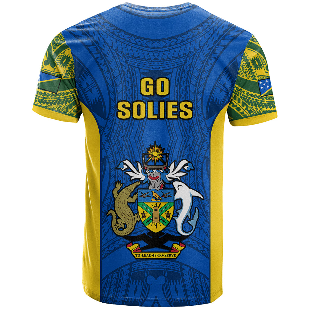 Solomon Islands Rugby T Shirt Pacific Go Solies LT14 - Polynesian Pride