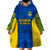 Solomon Islands Rugby Wearable Blanket Hoodie Pacific Go Solies LT14 - Polynesian Pride