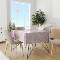 Purple Hawaii Shark Tattoo Tablecloth Puakenikeni Lei Plumeria Polynesian Pattern LT14 - Polynesian Pride