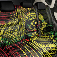 Reggae Kosrae Liberation Day Back Car Seat Cover September 8 Polynesian Tattoo - Polynesian Pride