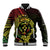 Reggae Kosrae Liberation Day Baseball Jacket September 8 Polynesian Tattoo - Polynesian Pride