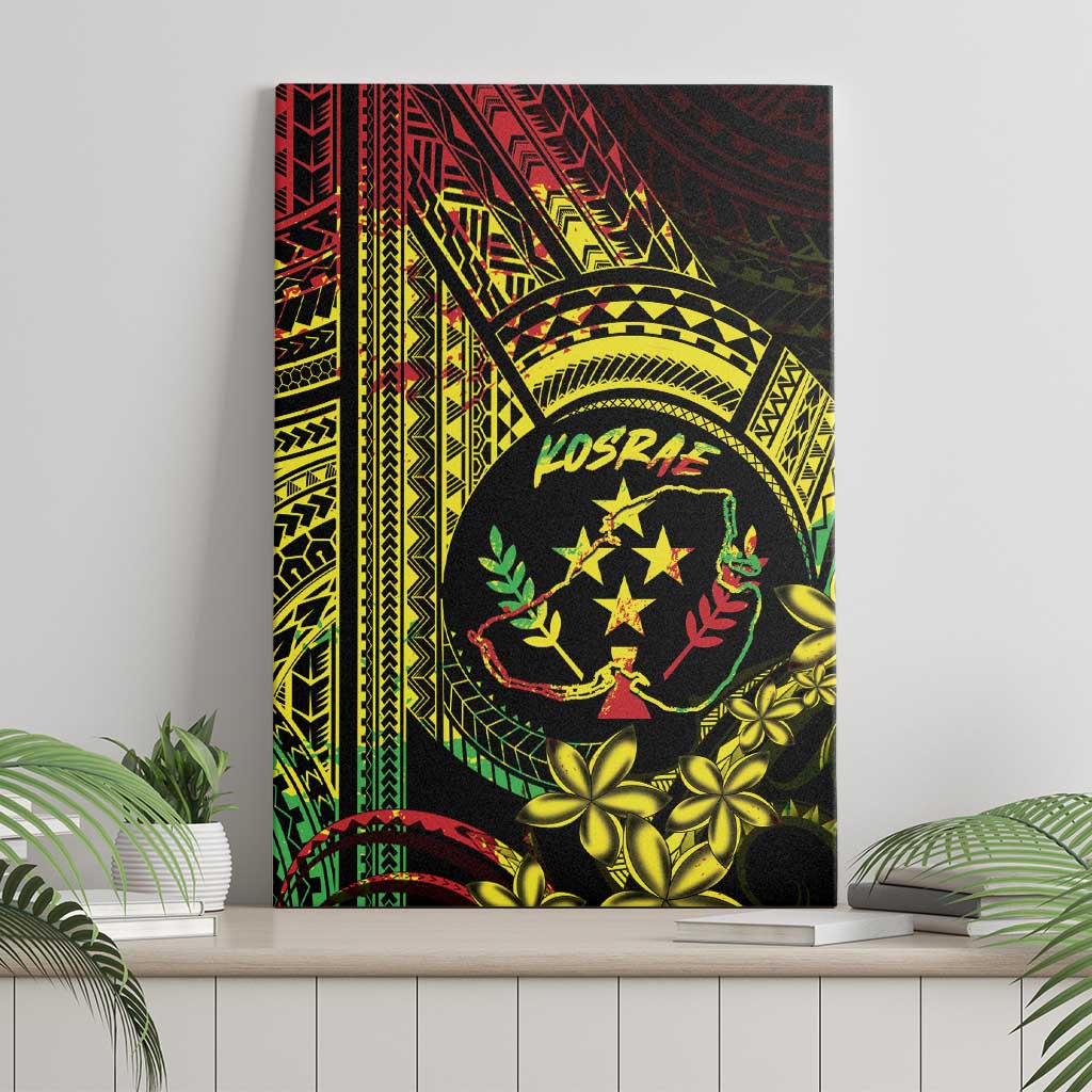 Reggae Kosrae Liberation Day Canvas Wall Art September 8 Polynesian Tattoo - Polynesian Pride