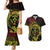 Reggae Kosrae Liberation Day Couples Matching Mermaid Dress and Hawaiian Shirt September 8 Polynesian Tattoo - Polynesian Pride