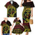 Reggae Kosrae Liberation Day Family Matching Mermaid Dress and Hawaiian Shirt September 8 Polynesian Tattoo - Polynesian Pride