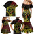 Reggae Kosrae Liberation Day Family Matching Mermaid Dress and Hawaiian Shirt September 8 Polynesian Tattoo - Polynesian Pride