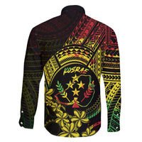 Reggae Kosrae Liberation Day Family Matching Mermaid Dress and Hawaiian Shirt September 8 Polynesian Tattoo - Polynesian Pride