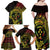 Reggae Kosrae Liberation Day Family Matching Off Shoulder Maxi Dress and Hawaiian Shirt September 8 Polynesian Tattoo - Polynesian Pride