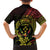 Reggae Kosrae Liberation Day Family Matching Summer Maxi Dress and Hawaiian Shirt September 8 Polynesian Tattoo - Polynesian Pride