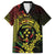 Reggae Kosrae Liberation Day Family Matching Summer Maxi Dress and Hawaiian Shirt September 8 Polynesian Tattoo - Polynesian Pride
