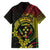 Reggae Kosrae Liberation Day Family Matching Tank Maxi Dress and Hawaiian Shirt September 8 Polynesian Tattoo - Polynesian Pride