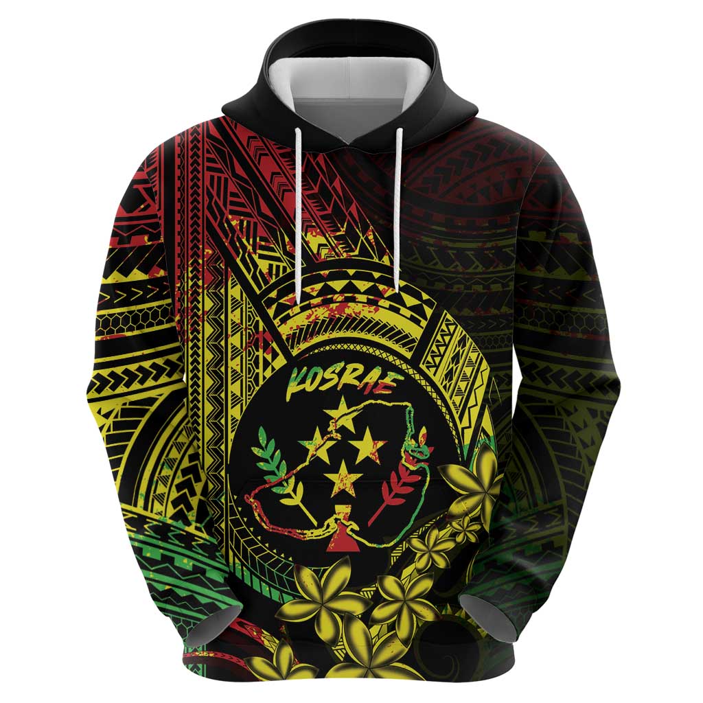 Reggae Kosrae Liberation Day Hoodie September 8 Polynesian Tattoo - Polynesian Pride