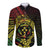 Reggae Kosrae Liberation Day Long Sleeve Button Shirt September 8 Polynesian Tattoo - Polynesian Pride