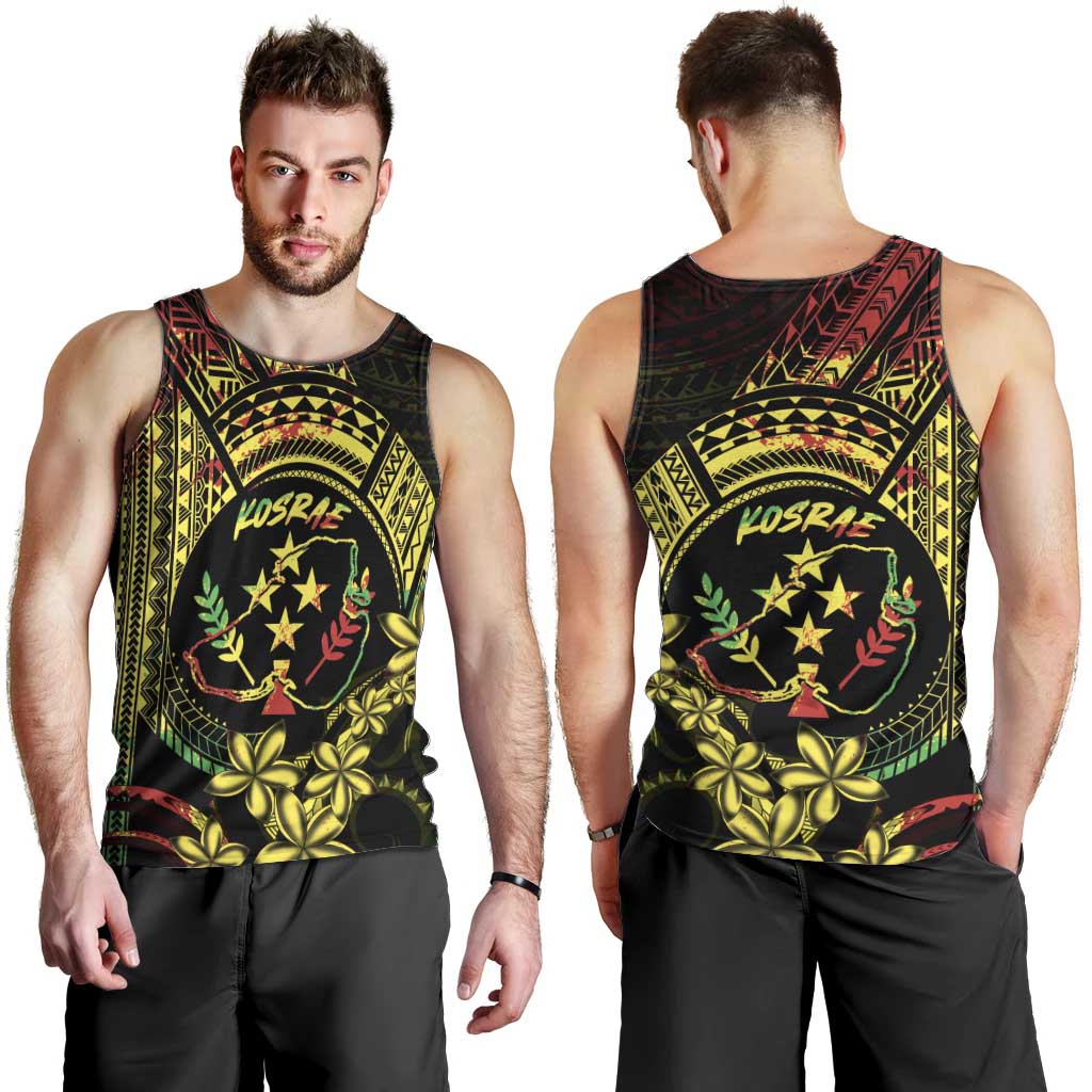 Reggae Kosrae Liberation Day Men Tank Top September 8 Polynesian Tattoo - Polynesian Pride