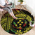 Reggae Kosrae Liberation Day Round Carpet September 8 Polynesian Tattoo - Polynesian Pride