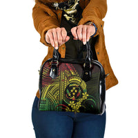 Reggae Kosrae Liberation Day Shoulder Handbag September 8 Polynesian Tattoo - Polynesian Pride